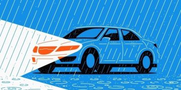 Làm sao để lái xe an toàn khi trời mưa