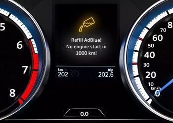 Đèn Cảnh báo AdBlue (Low Level, No Restart, Malfunction) có ý nghĩa gì?